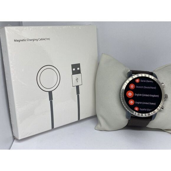 Fossil Gen 3 Authentic Genuine Smart Watch Custom Band FTW4004 DC797 - Picture 1 of 12